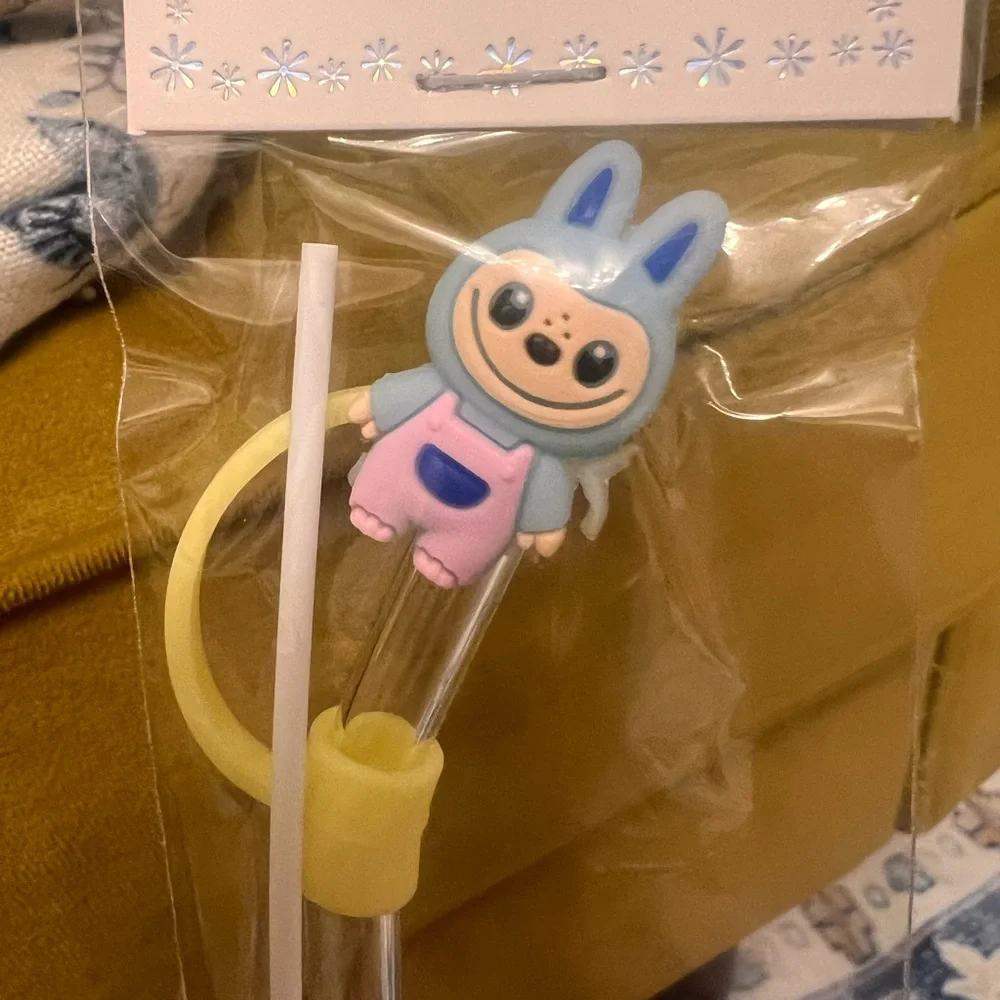 Purple Bunny Straw - Picture 3 of 12